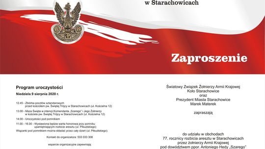 77 Rocznica Rozbicia Aresztu w Starachowicach
