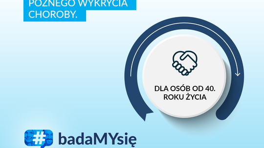 Bezpłatny pakiet badań diagnostycznych dla osób 40+