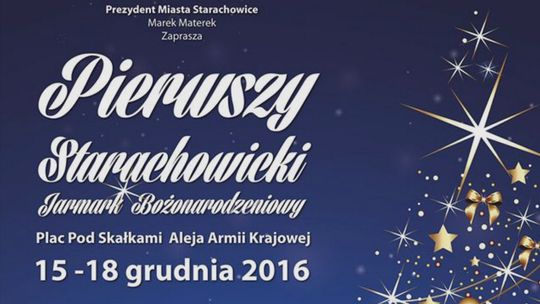 Bożonarodzeniowy jarmark po raz pierwszy w Starachowicach