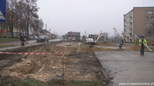Budują parking na Kościelnej