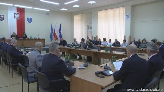 Comiesięczne spotkanie radnych powiatu