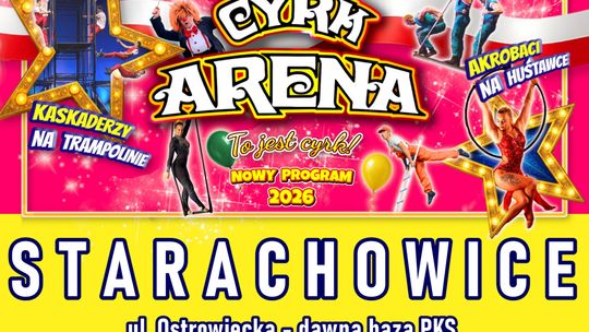 CYRK ARENA WYSTĄPI Z NOWYM PROGRAMEM 2026
