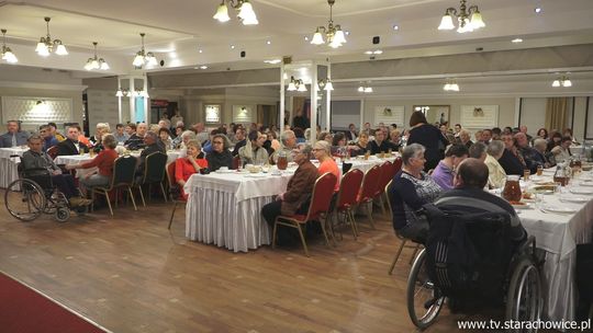 Doroczne spotkanie wigilijne niepełnosprawnych