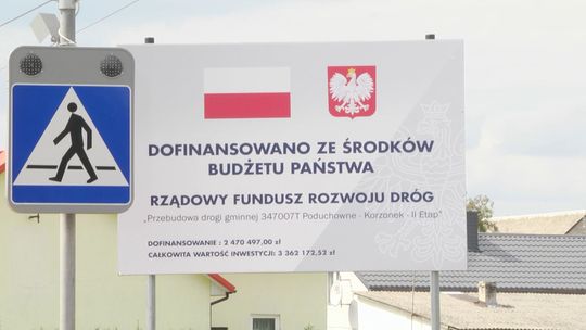 Drogowe inwestycje w gminie Mirzec