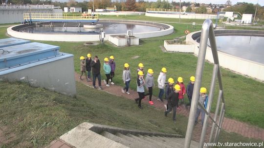 Ekowarsztaty dla uczniów w wodociągach miejskich