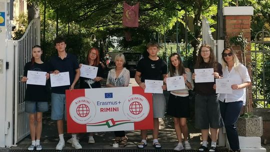 Europejskie doświadczenia uczniów i nauczycieli ZSZ nr 2 w Rimini