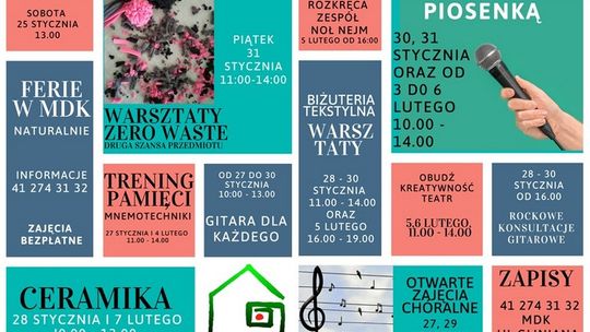 Ferie z Młodzieżowym Domem Kultury