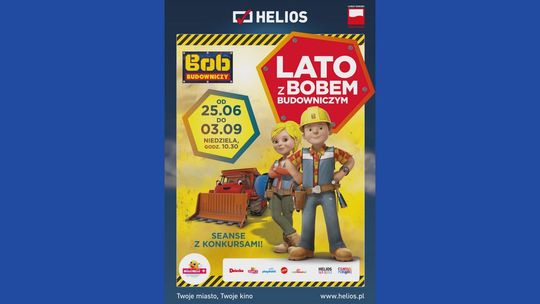 Filmowe Poranki - Lato z Bobem Budowniczym cz. 1  w Kinie Helios Starachowice