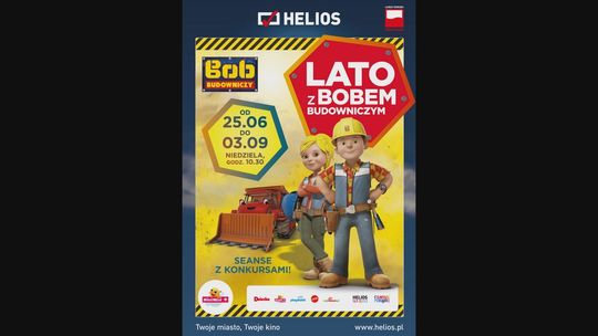 Filmowe Poranki - Lato z Bobem Budowniczym cz. 6  w Kinie Helios Starachowice
