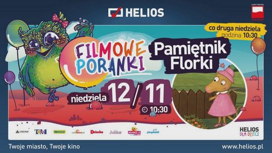 Filmowe Poranki – Pamiętnik Florki cz.4  w Kinie Helios Starachowice