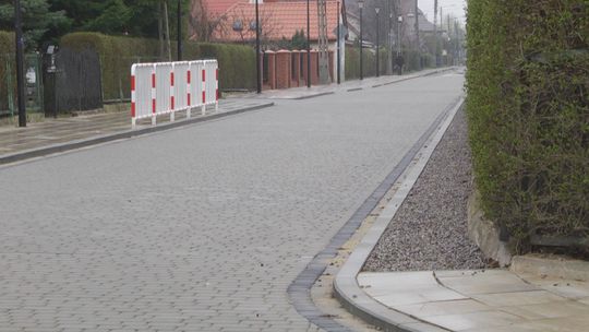 Fragment ulicy św. Barbary po remoncie