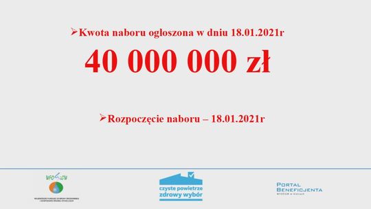 Fundusz środowiska ma do rozdania 40 mln zł