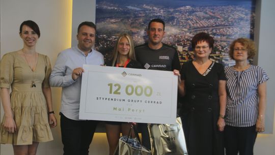 Gminne stypendium sportowe dla Mai Peryt