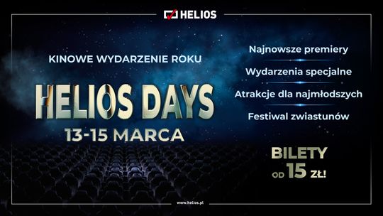Helios prezentuje najnowszy repertuar i zaprasza na Helios Days!