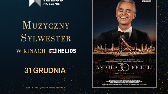 Helios zaprasza na koncert Andrea Bocelli!