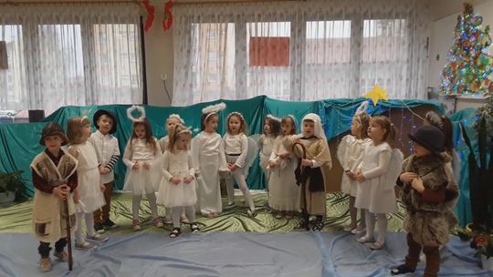 Historia Bożego Narodzenia w wykonaniu przedszkolaków