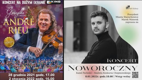 Holenderski maestro André Rieu oraz Kamil Pacholec w Parku Kultury