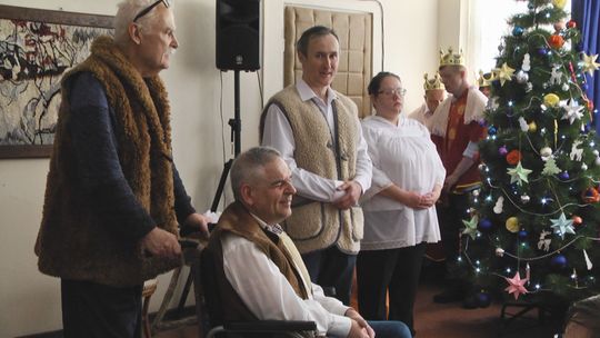 Jasełka w wykonaniu podopiecznych Warsztatu Terapii Zajęciowej