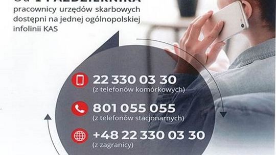 Jedna ogólnopolska infolinia Krajowej Administracji Skarbowej