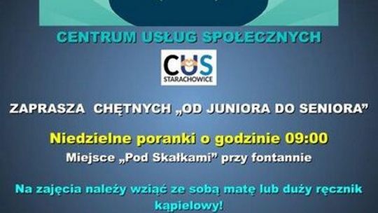 Joga na trawie i Nordic Walking powracają