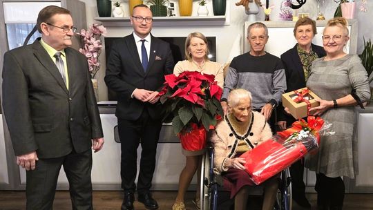 Jubileusz 100-lecia Pani Sabiny Mazur z Młynka