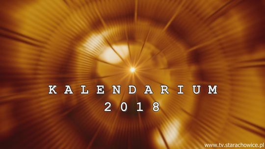 Kalendarium 2018