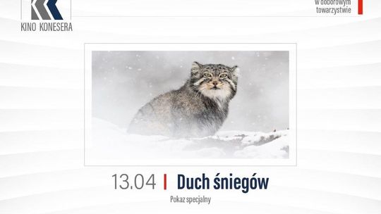 Kino Helios zaprasza 13 kwietnia o godz. 18:00 na film pt. „DUCH ŚNIEGÓW”