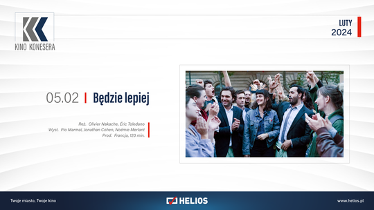 Kino Konesera - „BEDZIE LEPIEJ”