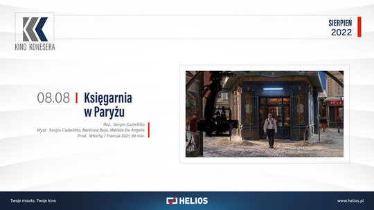 Kino Konesera - Księgarnia w Paryżu