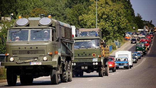 Konwój STARa rusza w Polskę