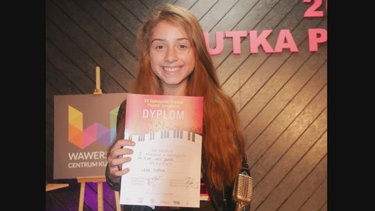 Lena Tuźnik po chorwacku wyśpiewała drugie miejsce na ogólnopolskim festiwalu