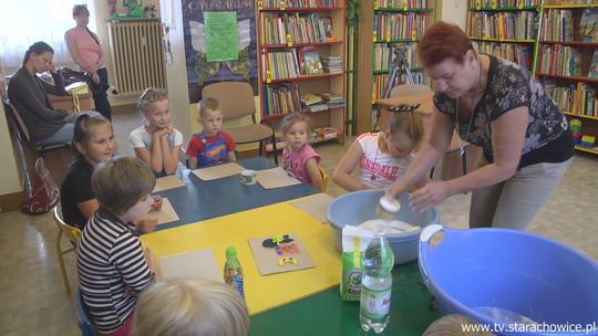 Letnie zajęcia w bibliotece dziecięcej „Nad Skałą”