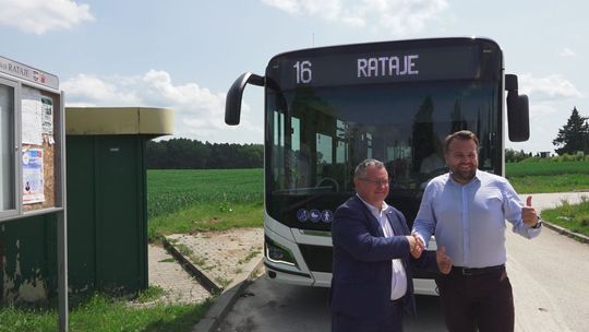 Linia nr 16 ruszyła – mieszkańcy Rataj ponownie mogą korzystać z komunikacji publicznej