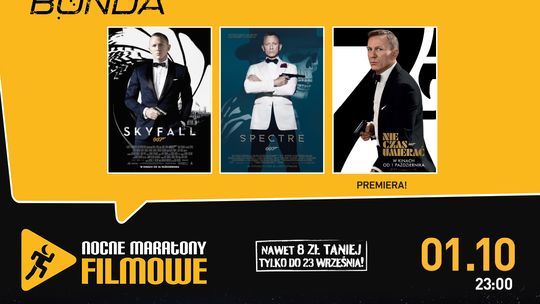 MARATON BONDA w kinie Helios Starachowice