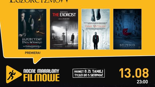 MARATON EGZORCYZMÓW w kinie Helios Starachowice