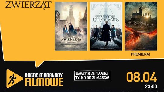 MARATON FANTASTYCZNYCH ZWIERZĄT w kinie Helios Starachowice
