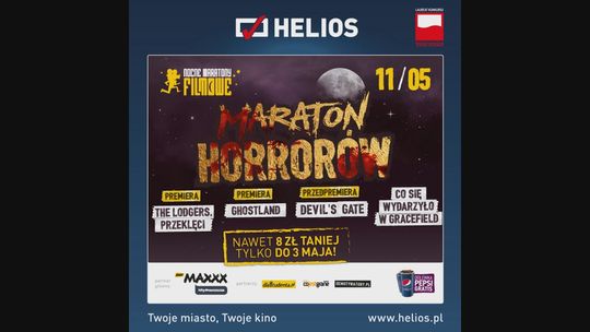 Maraton Horrorów w kinach Helios!