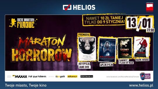 Maraton Horrorów w kinie Helios