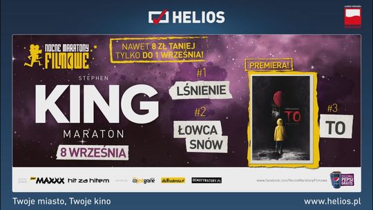 Maraton  Kinga w kinach Helios