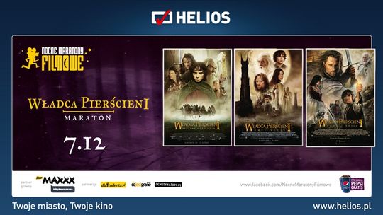 Maraton Władcy Pierścieni  w kinie Helios Starachowice!!!