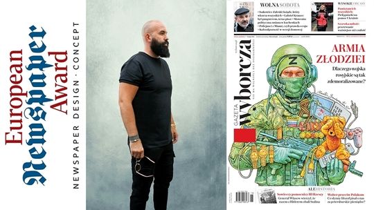 Marcin Bondarowicz laureatem nagrody European Newspaper Award