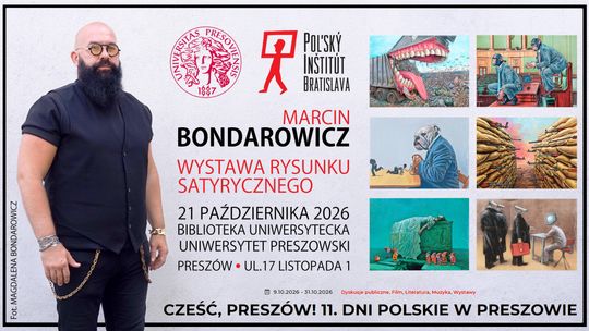 Marcin Bondarowicz reprezentantem Polski podczas Dni Polskich w Preszowie