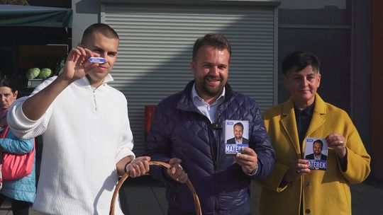 Marek Materek prosi o głosy