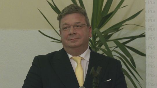 Michał Wójcik, wiceminister sprawiedliwości za rządów PiS odwiedził Starachowice