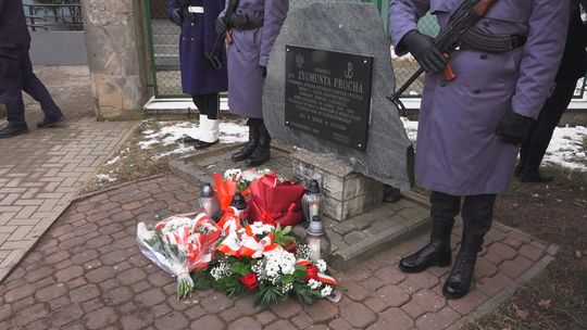 Mieszkańcy uczcili pamięć porucznika Zygmunta Procha