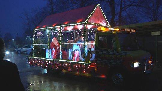Mikołaj na ulicach Starachowic