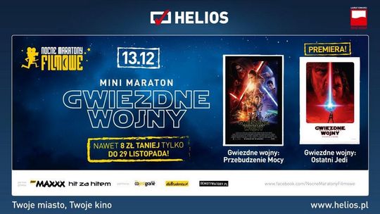 Mini Maraton Gwiezdnych Wojen  w kinach Helios!