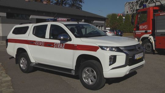 Mitsubishi L200 na wyposażeniu naszej straży pożarnej