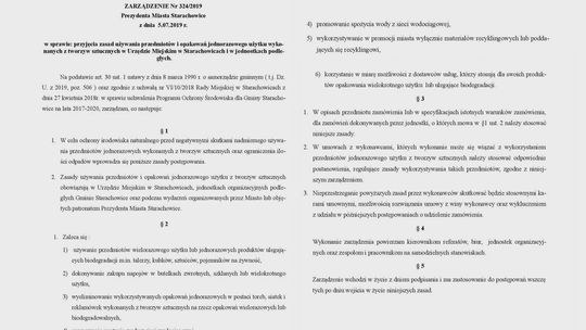 Mniej plastiku w urzędzie