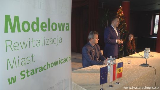 Mołdawianie obserwowali rewitalizację Starachowic 